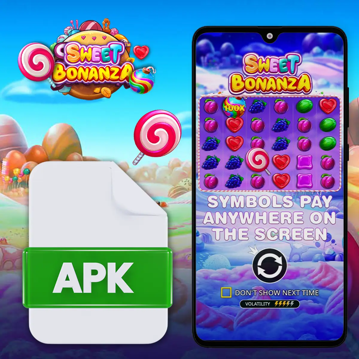 Install Android APK Sweet Bonanza